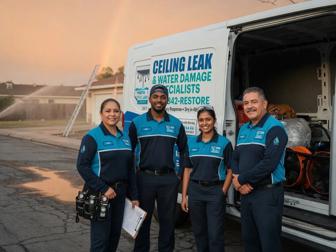 Ceiling Leak Cleanup company in Archer City, TX